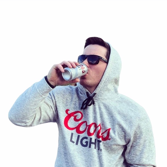 Genuine Coors Light Hoodie Sweatshirt Men’s XL - Picture 2 of 2